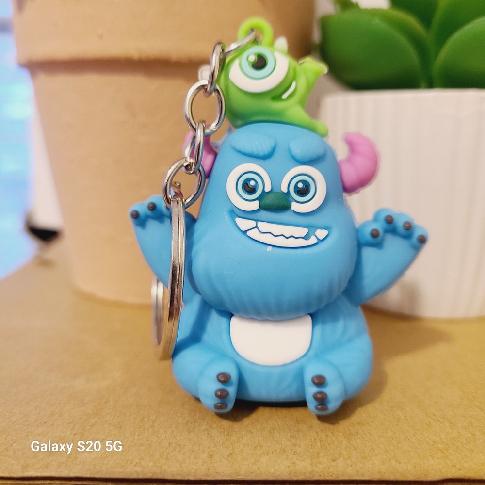 Sulley and Mike Wazowski‎ Keychain Bag Charm Toy NEW Unisex Collectible Home